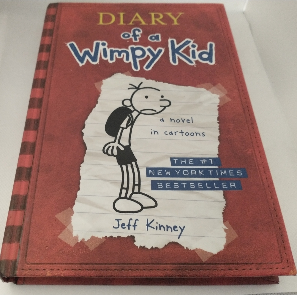 3/$24 Diary of a Wimpy Kid by Jeff Kinney Hardcover Book